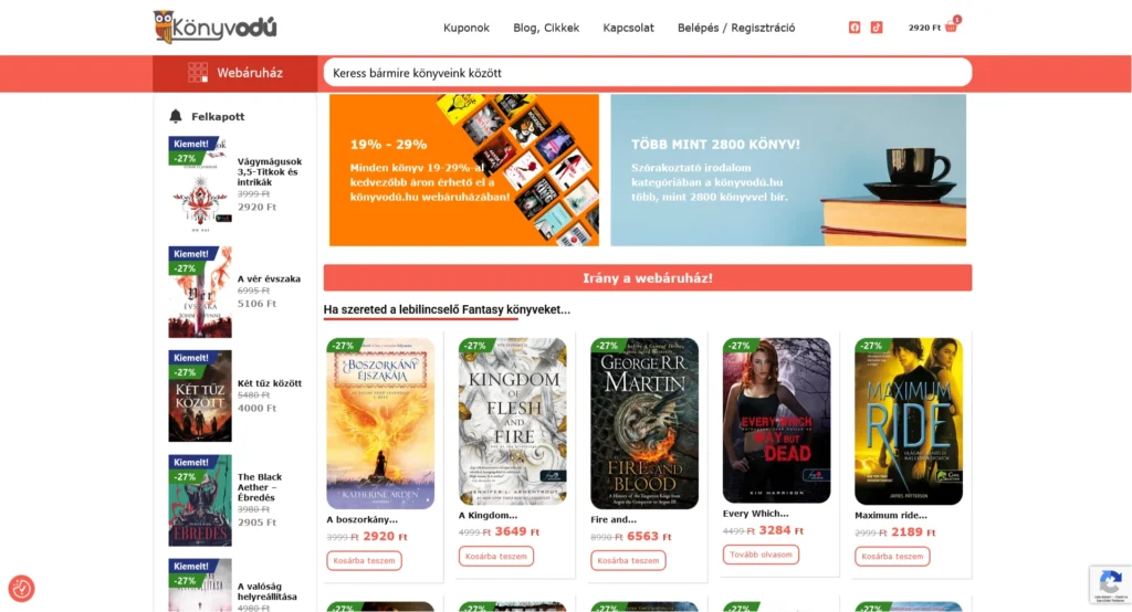Weboldal készítés - LMS rendszer ( oktatási rendszer készítése )