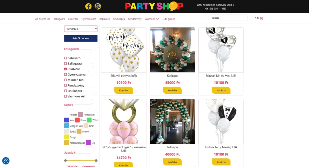 Webshop készítés online áruház készítés profikkal, stabilan és megbízhatóan.